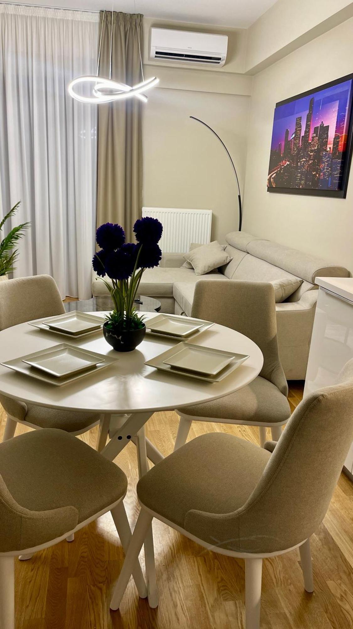 Diamond Of Skopje Luxury Apartment 18Th Floor Екстер'єр фото