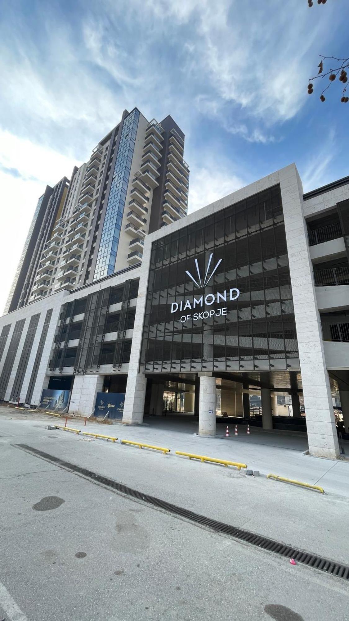 Diamond Of Skopje Luxury Apartment 18Th Floor Екстер'єр фото